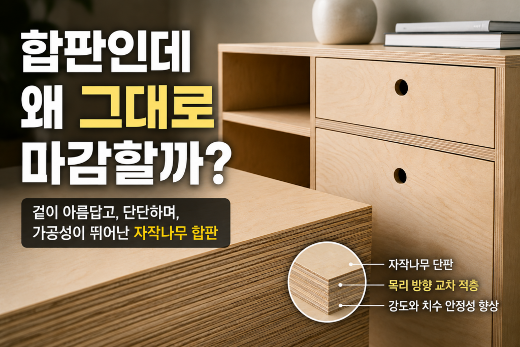 자작나무 합판은 왜 가구의 속재가 아닌 마감재로도 사용할까? 2 자작나무 합판 설명