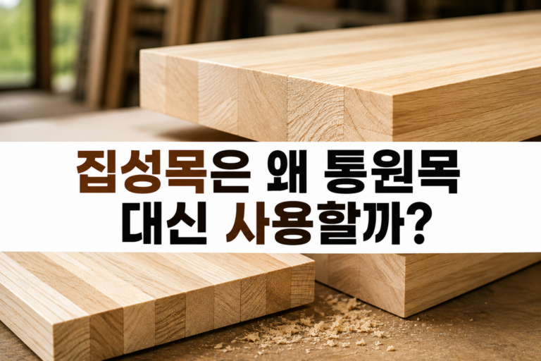 집성목은 왜 통원목 대신 사용할까? 작은 목재를 이어 붙이는 이유 4 무늬목 썸네일