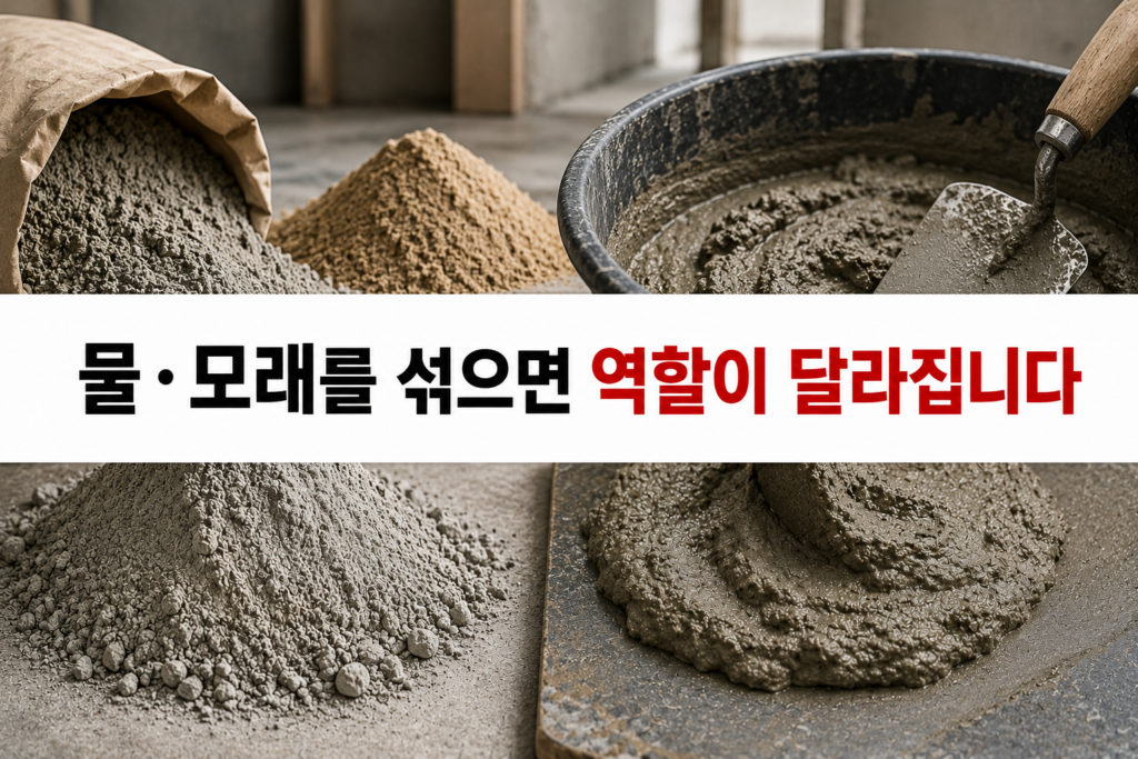 51시켄트VS모르타르