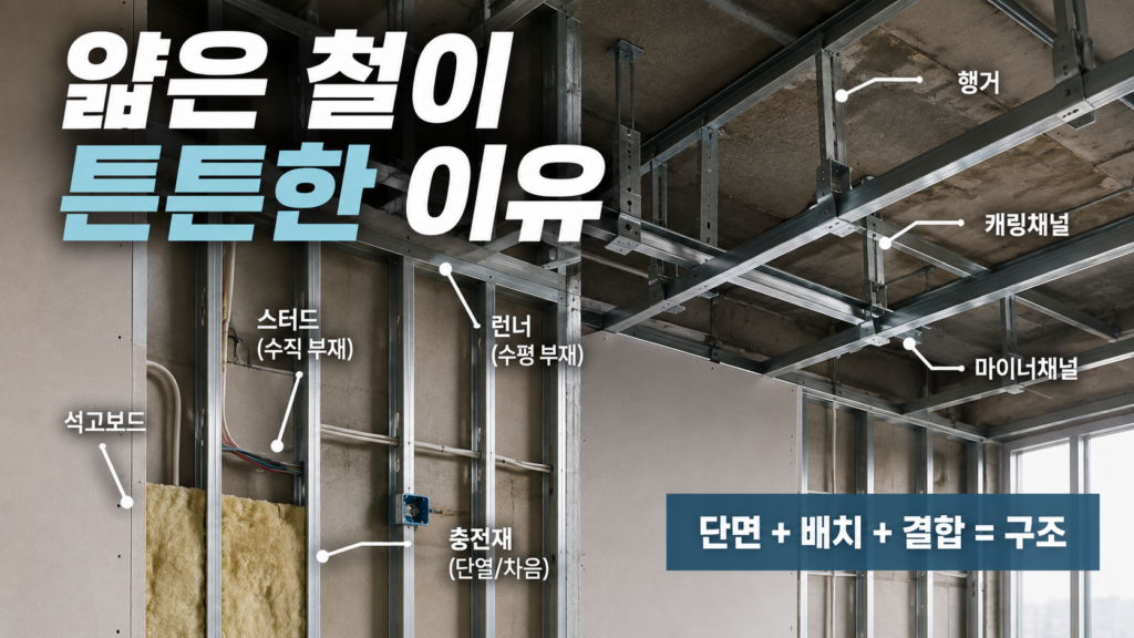 55경량철골원리