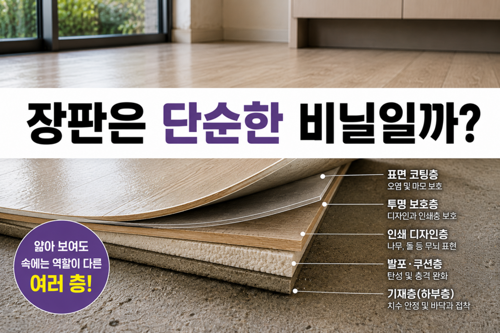장판의 구조