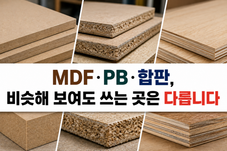 MDF·PB·합판은 어떻게 다를까? 용도에 따라 달라지는 선택 기준 10 ChatGPT Image 2026년 8월 12일 오전 10 11 35