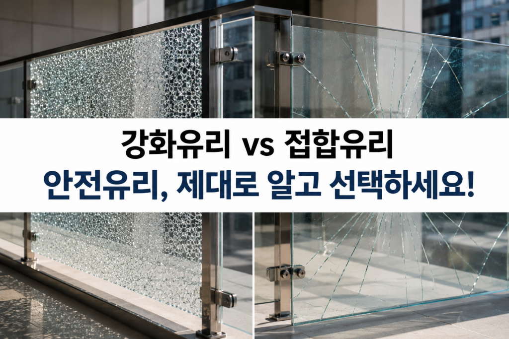 두종류 유리