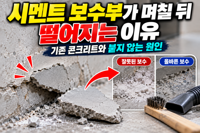시멘트 보수