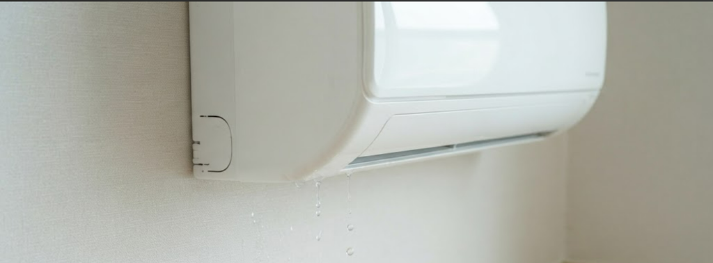 에어컨에서 물 떨어질 때, 실내기 누수라면 이것부터 확인하세요 2 에어컨 실내기에서 물이 떨어지는 위치 확인